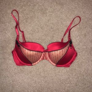 Sexy Zipper illusion bra/lingerie by Jezebel 34C